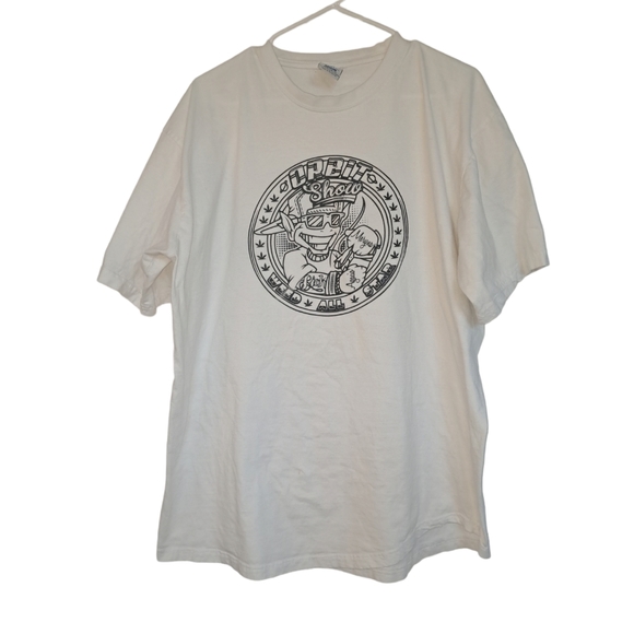 Weed All Star Orbit Show White T-Shirt - Picture 3 of 3